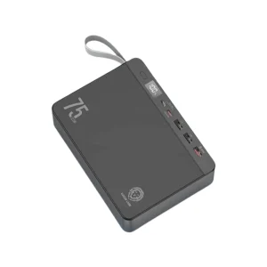 پاور بانک مگا با ظرفیت پاور ولت گرین لاین مدل GREEN LION GNPRVLTPB75 POWER VOLT 75000MAH