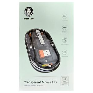 موس شفاف گرین لاین Green Lion Transparent Mouse Lite