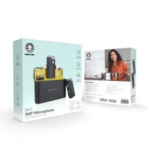 میکروفون یقه ای گرین لاین مدل Green Lion 2 in 1 360 Microphone