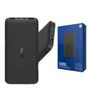 پاوربانک شیائومی مدل Redmi PB100LZM ظرفیت 10000 میلی آمپر ساعت به همراه کابل تبدیل microUSB