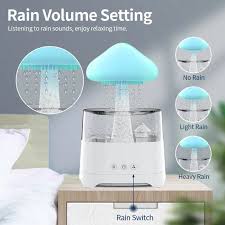 چراغ خواب اسپیکر ابر(قارچ)بارانی  Bluetooth speaker rain cloud