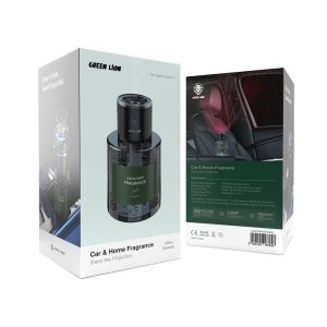 دستگاه بخور ساز و خوشبو کننده گرین لاین مدلGreen Lion Car And Home Fragrance