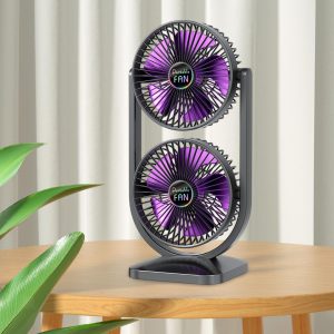 پنکه رومیزی مدل cooliness double  دوتایی 360 درجه