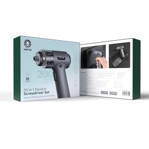 تفنگ پیچ گوشتی برقی 35 بیت گرین لاین GN35IN1ELSDGBK