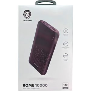 پاور بانک گرین لاین مدل Rome ظرفیت 10k